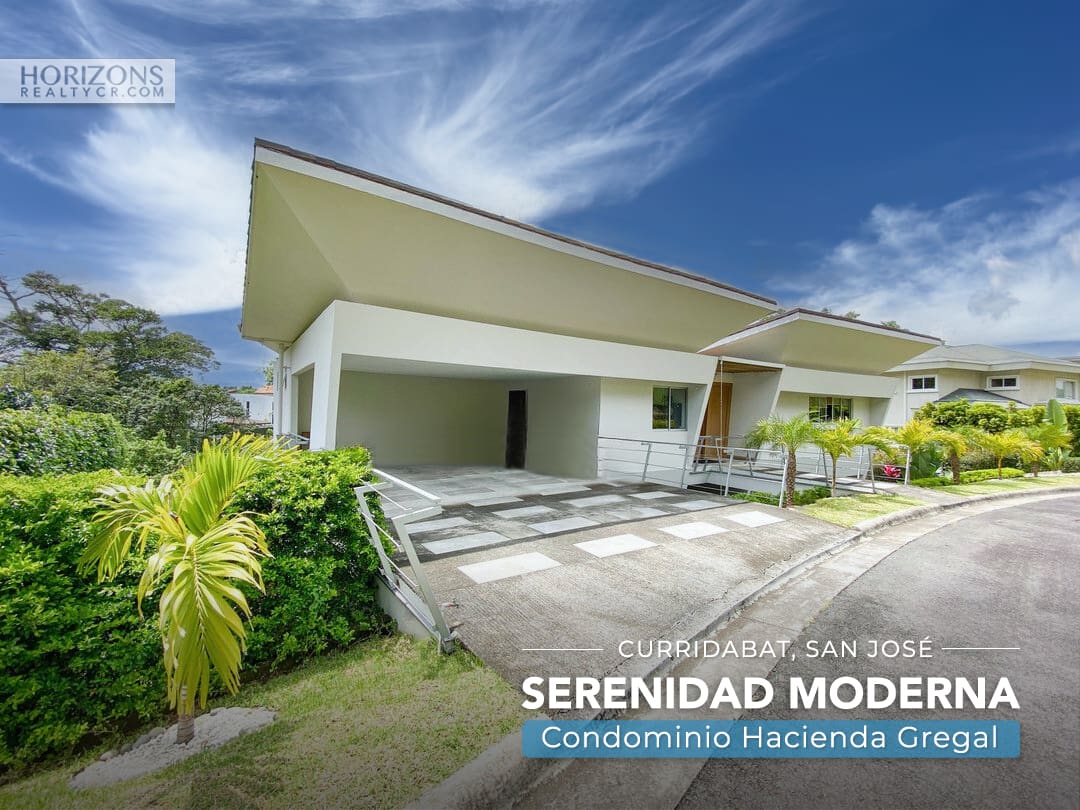 Casa Contemporánea en Condominio Hacienda Gregal Hermosas Vistas NJA780