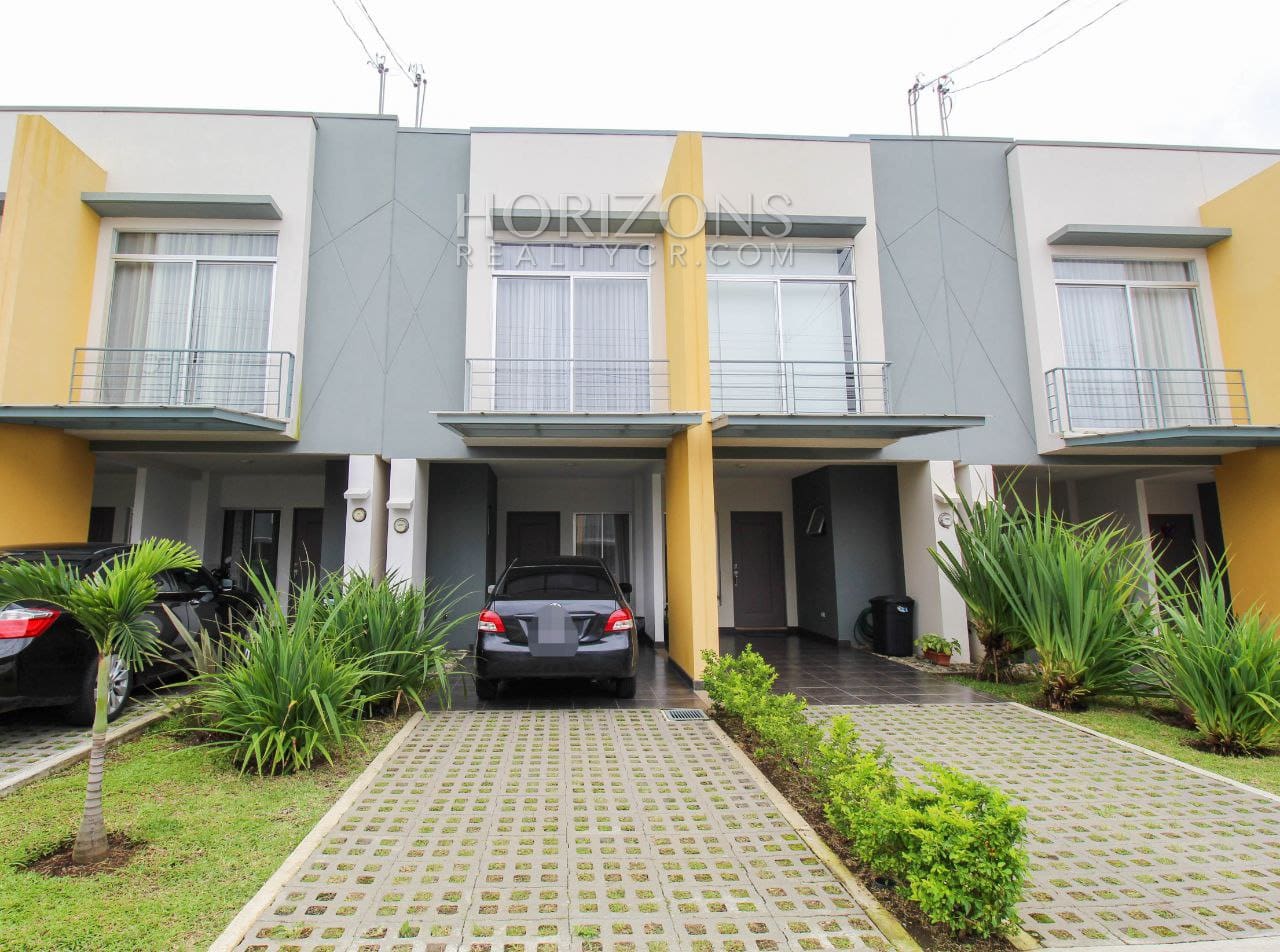 ALQUILER CASA FULL AMUEBLADA CON PATIO 2 HABITACIONES EN CONDOMINIO HEREDIA njv132