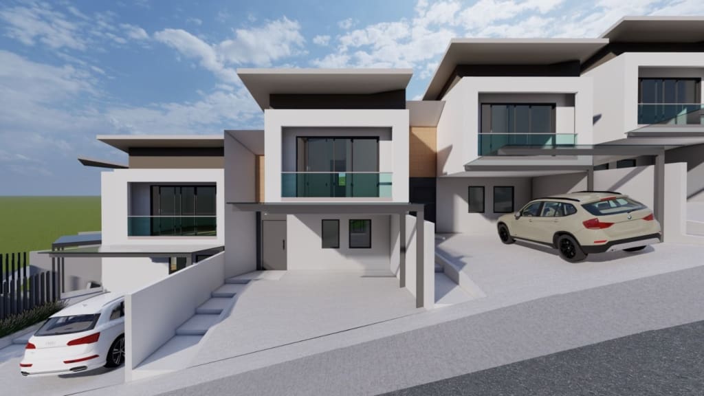 ¡Preventa de Casas en Residencial Altamonte! Arquitectura Contemporánea Granadilla Curridabat nja1267