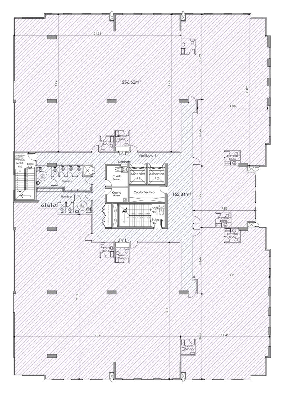 Se Vende Piso para Oficinas en Oficentro Momentum Pinares 1250m² hrc37