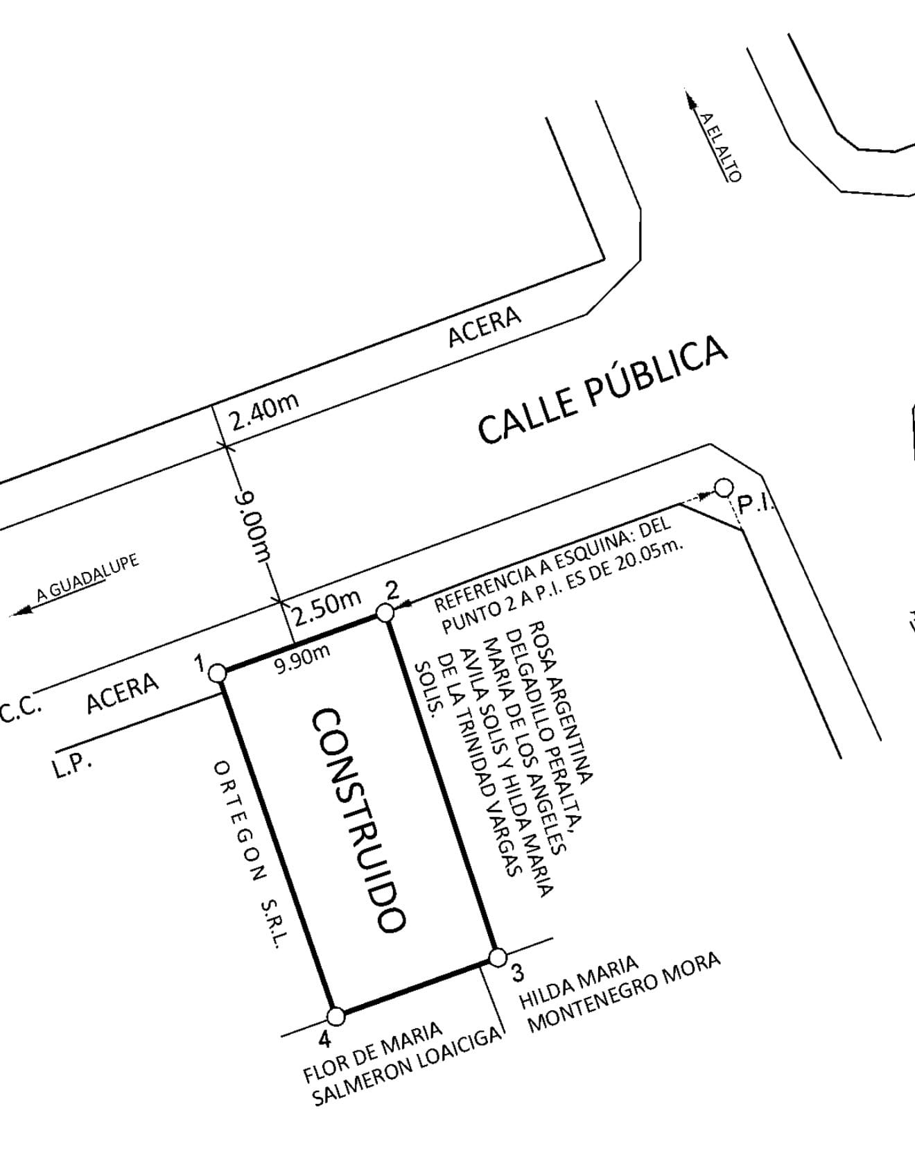 Lote en el Alto de Guadalupe Uso de Suelo Mixto con Alto Potencial Comercial o para Desarrollo de Apartamentos nja1370jb