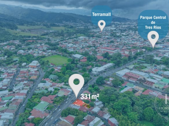 Se Vende Lote En Tres Ríos Centro De 331 M² Con Potencial Residencial Y Comercial Frente A Calle Principal Noj1234Dm