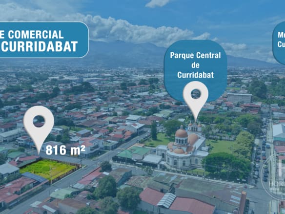 Lote En Venta En Curridabat Centro 816 M² Con Uso Mixto Y Alta Exposición Noj1230Or