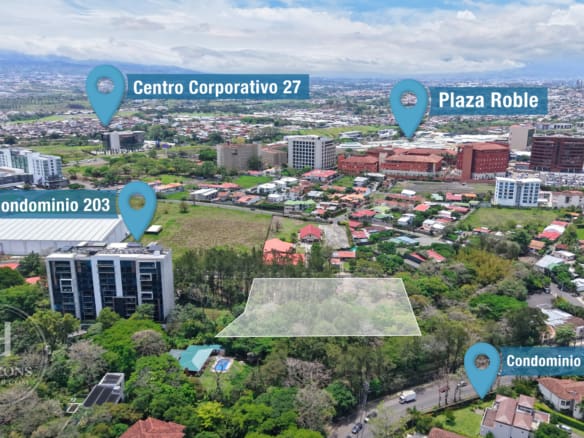 Venta Terreno Para Desarrollo 5.000 M² Uso De Suelo Mixto Y Alta Densidad En Guachipelín De Escazú Nja1217Jb