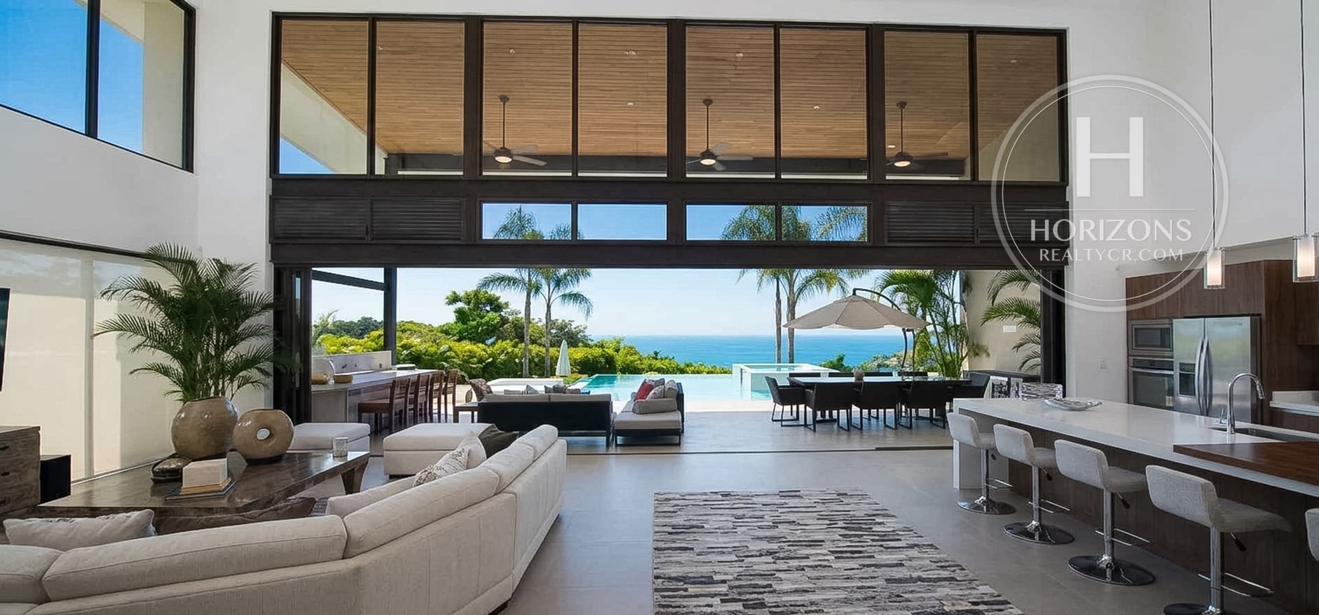 Luxury Villa for Sale in Faro Escondido next to Los Sueños Resort & Marina — ocean view and infinity pool