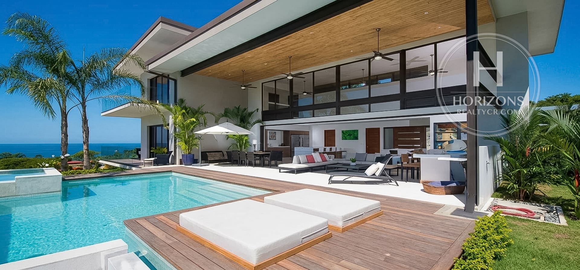 Luxury Villa for Sale in Faro Escondido next to Los Sueños Resort & Marina 6 Bedrooms with Ocean View NJA1385DM