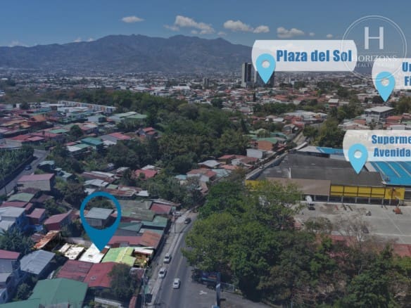 Lote En Venta En Santa Marta De Granadilla, Curridabat 400 M² Frente A Calle Principal Nja1401Sb