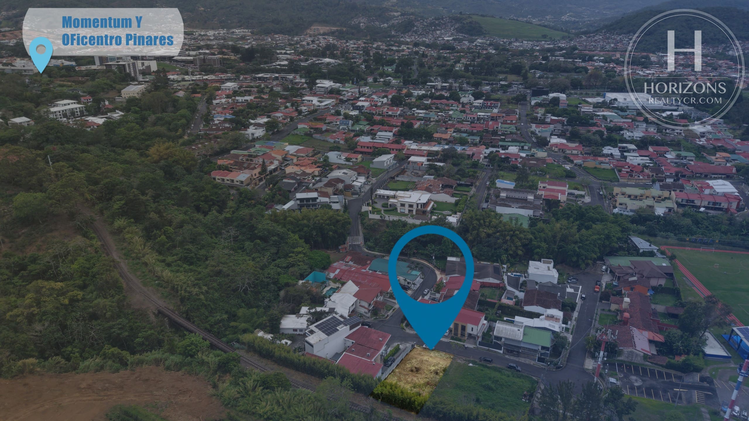 Lote en Venta Dentro de Residencial en Pinares, Curridabat 618 m² Construcción Libre nja1407dm
