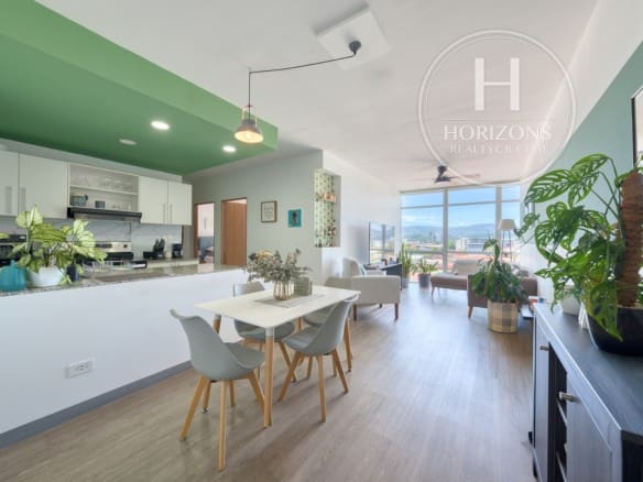 Apartamento En Venta En Condominio Vive Sabanilla, Montes De Oca - 2 Habitaciones Con Vista Panorámica Nja1414Jb