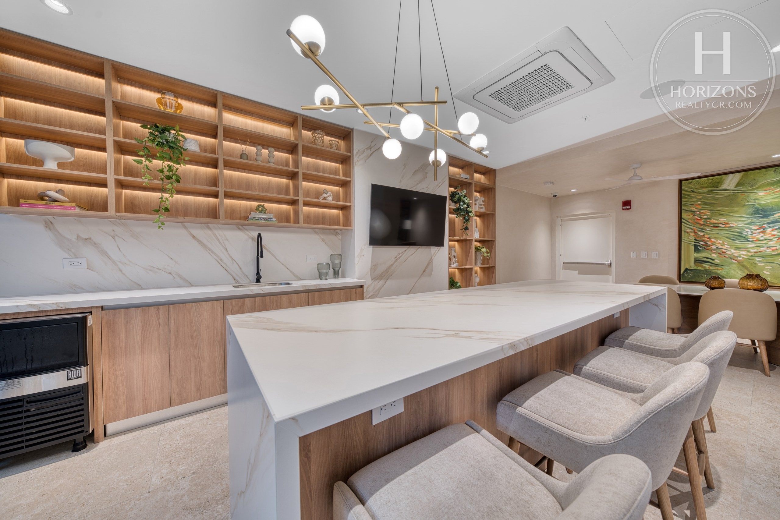 Condominio Parkwood Nunciatura - amenidades - cocina de la casa club 1