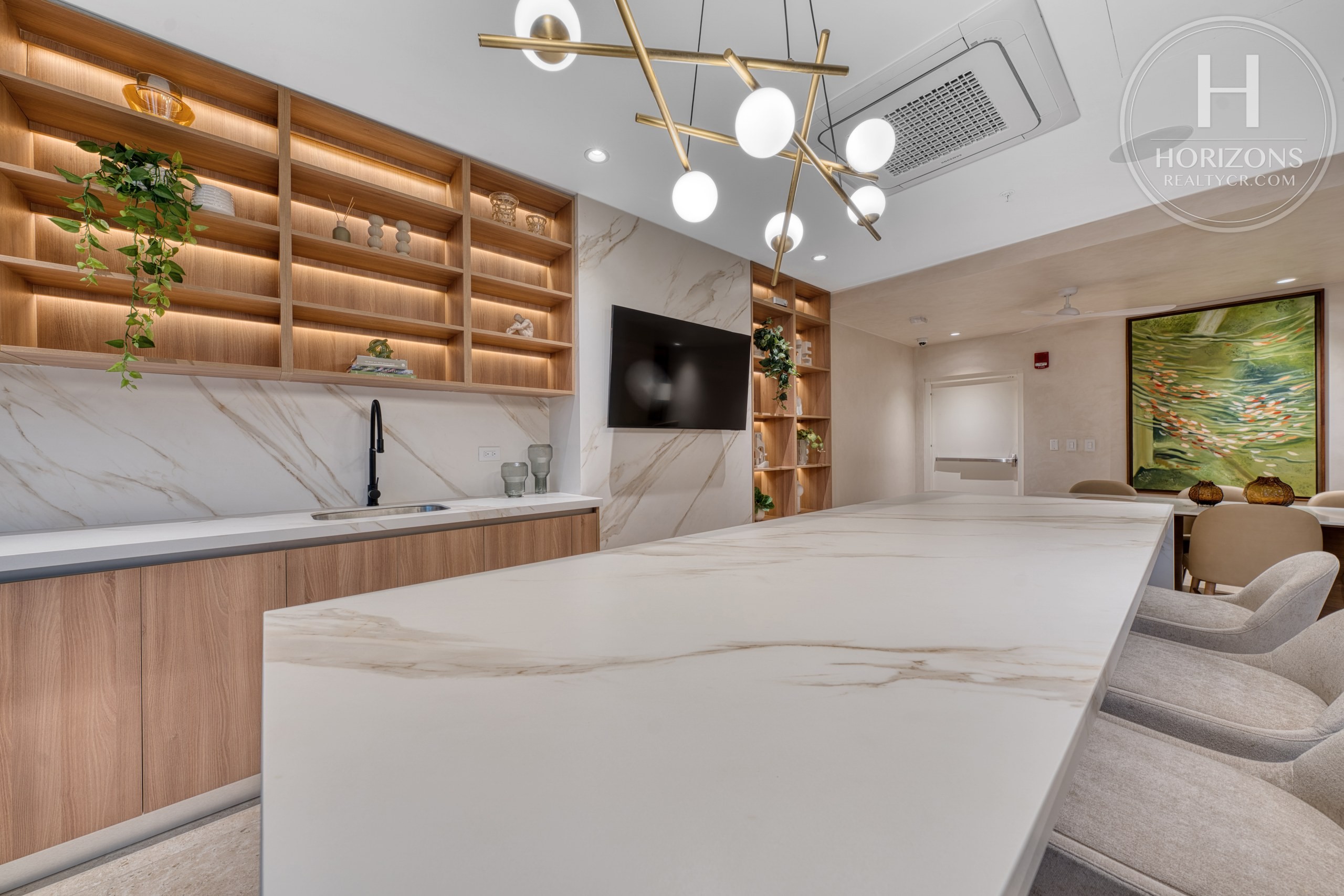 Condominio Parkwood Nunciatura - amenidades - cocina de la casa club 2