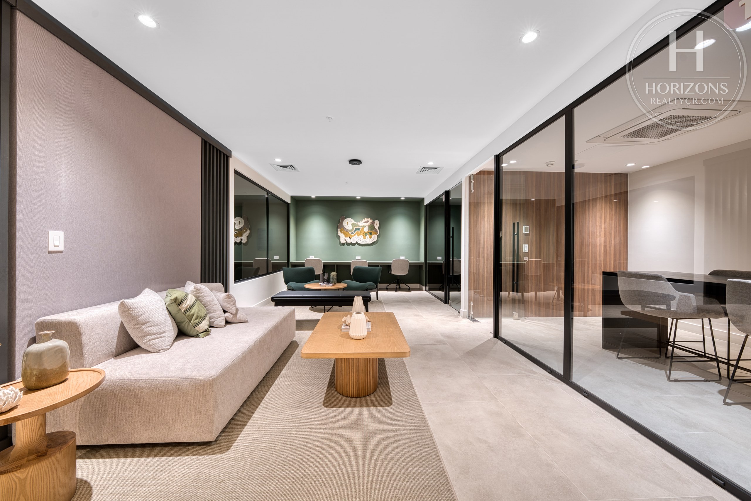 Condominio Parkwood Nunciatura - amenidades - lounge y coworking