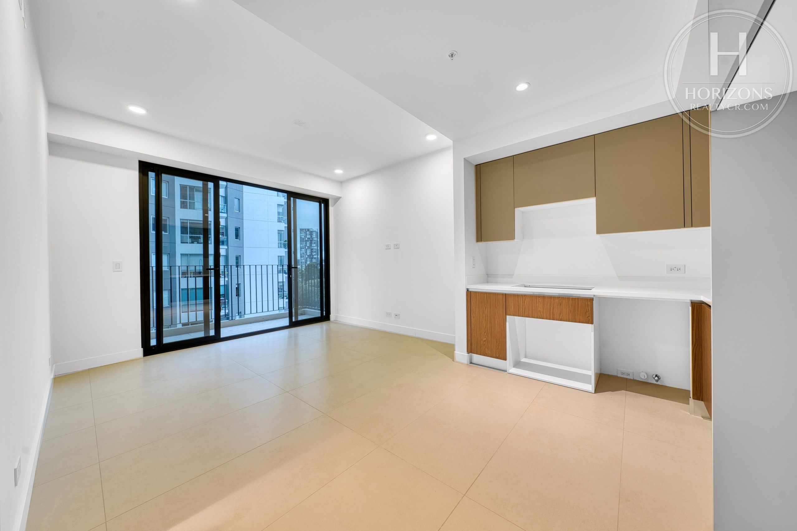 Apartamento en Condominio Parkwood Nunciatura - sala, comedor y cocina