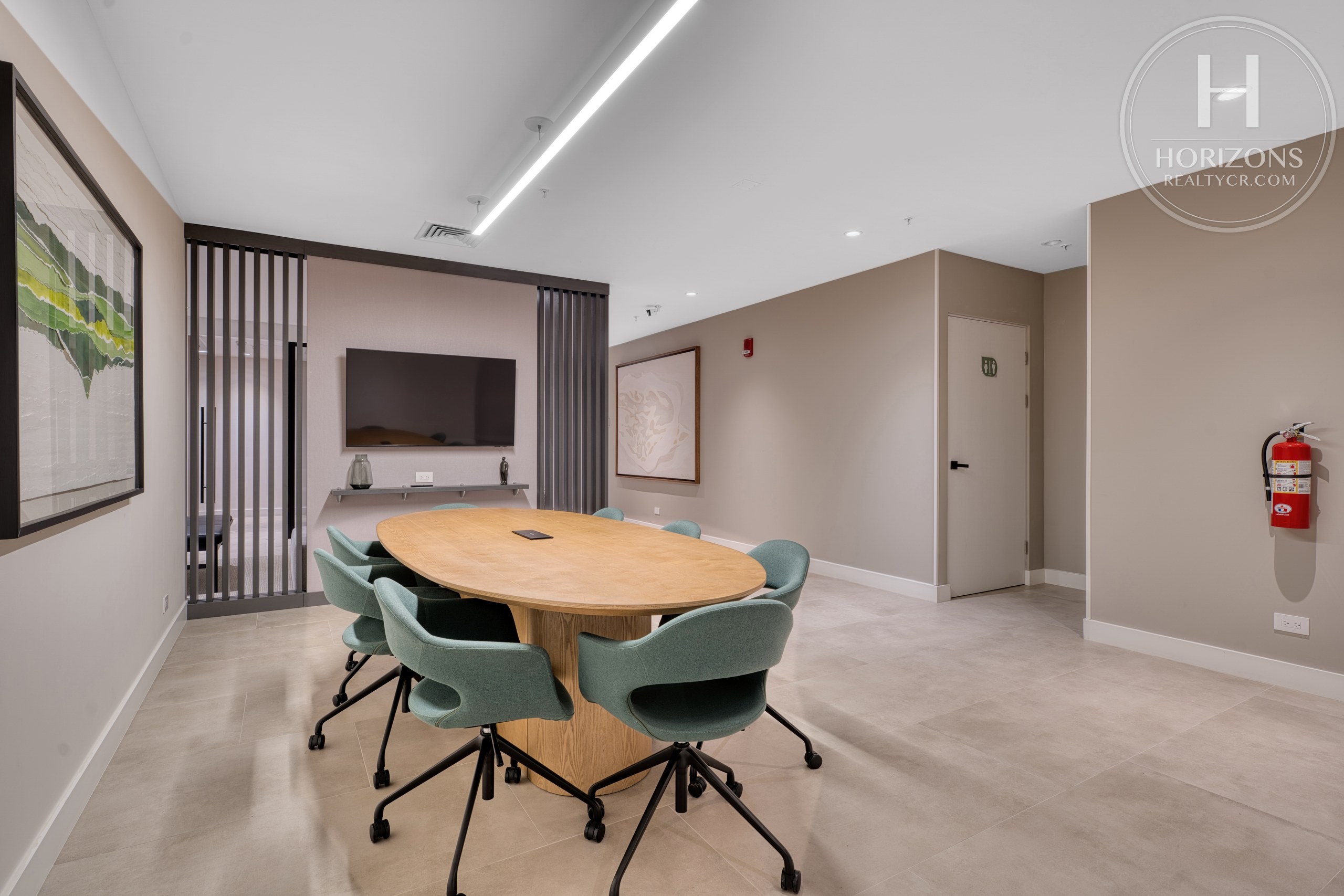 Condominio Parkwood Nunciatura - amenidades - sala de reuniones
